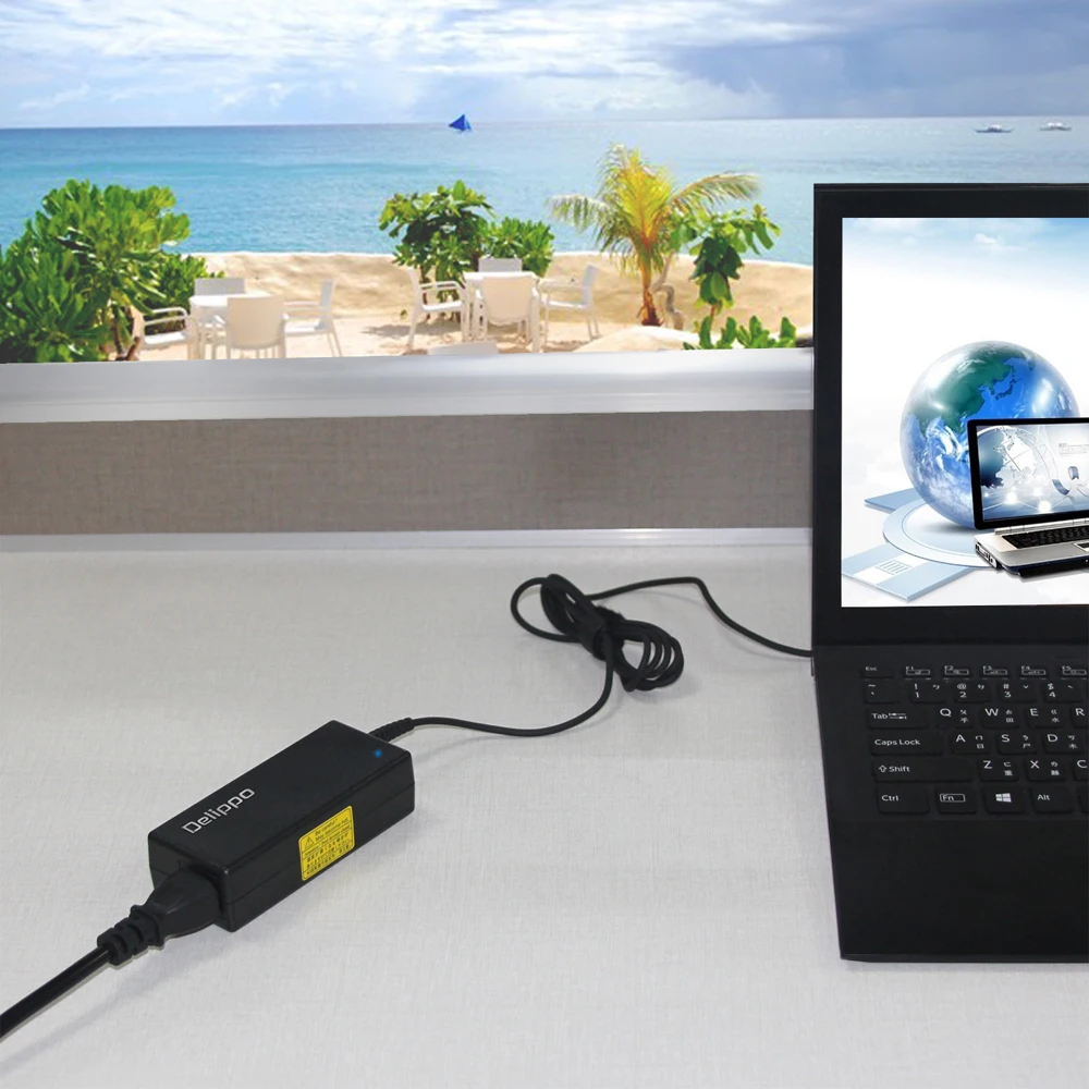 Delippo 19 5 в 3.33A 65 W AC адаптер зарядного устройства для hp EliteBook 810 G1 G2 820 840 850 G2|Адаптеры