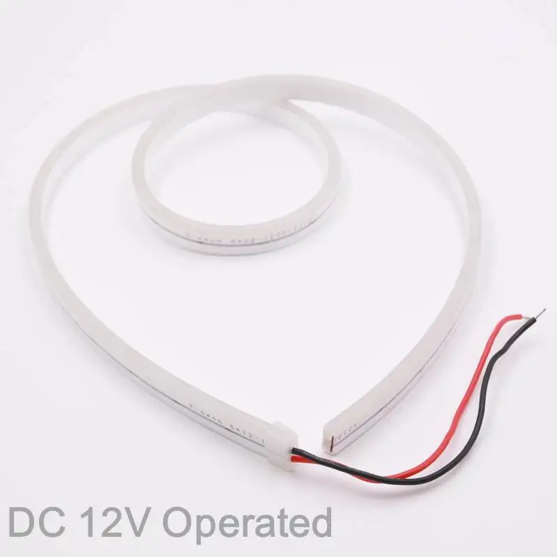 DC12V светодиодный неоновый светильник водонепроницаемый гибкий SMD2835 для рекламы и