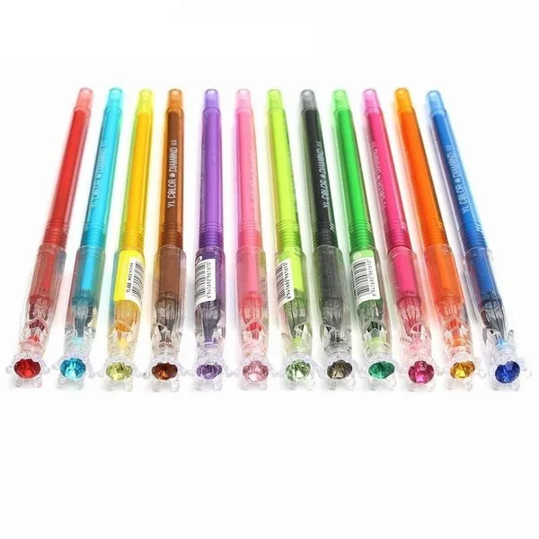 12 в 1 милые 0 5 мм гелевые ручки роллеры для письма|fine point pen|pen stationerystationery pen |