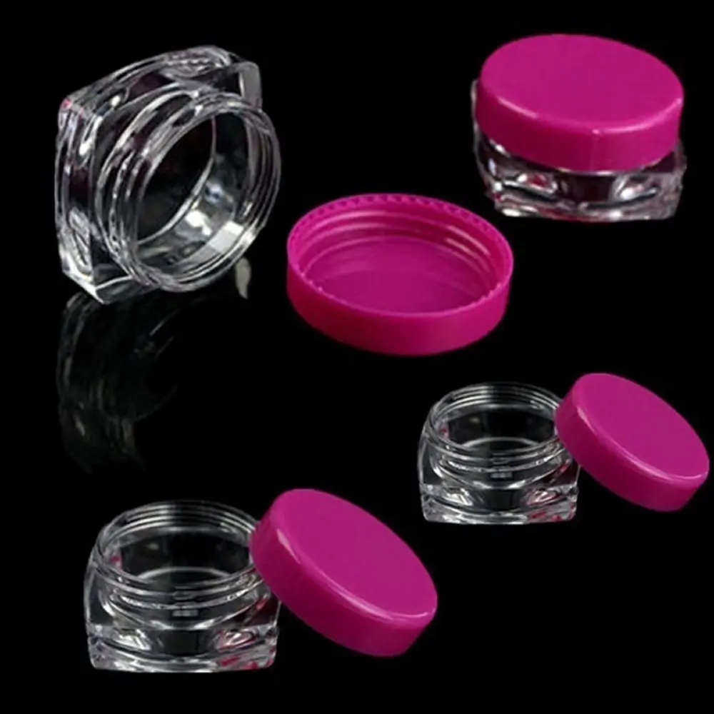 10 шт./компл. тени для век косметический пустой круглый бальзам губ с бутылки