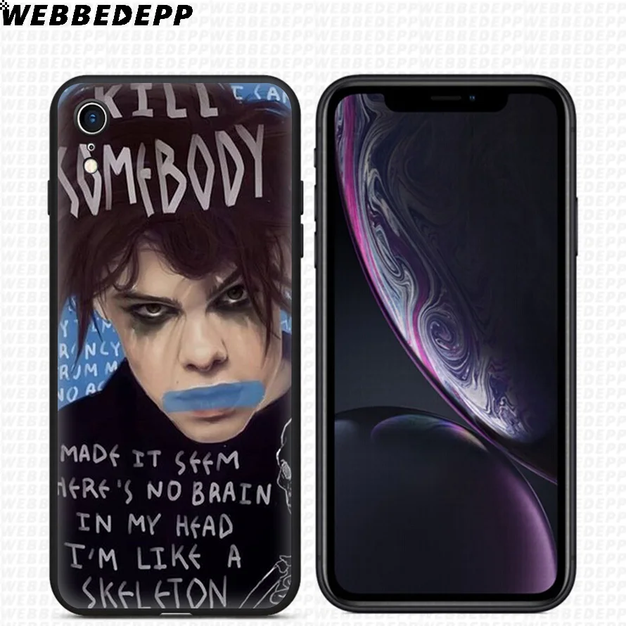 Мягкий силиконовый чехол WEBBEDEPP Yungblud Singer для iPhone 11 Pro Xr Xs Max X или 10 8 7 6 6S Plus 5 |