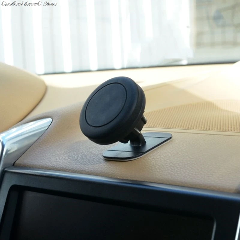 360 Degree Rotary Magnetic Car Phone Holder Stand Magnet Mount Air Vent Bracket for iPhone Huawei Samsung Cell Mobile | Электроника