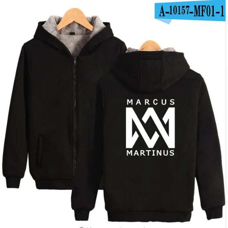 Moletom KPOP Маркус и Мартинус зимние женские куртки пальто уличная одежда хип хоп
