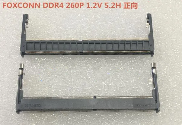Разъемы Foxconn DDR4 260 P PIN 1 2 В 5 H разъем для памяти ноутбука 260PIN вперед | Компьютеры и