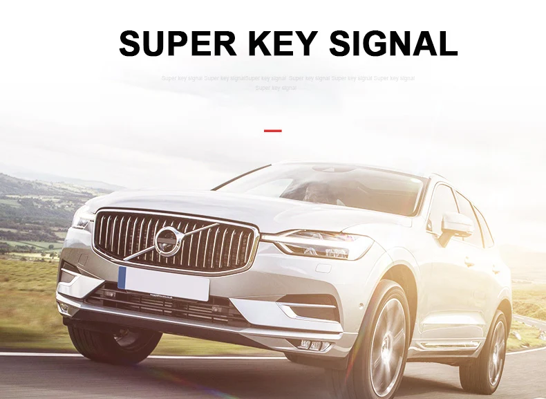 Чехол для ключей автомобиля из натуральной оцинкованной кожи для Volvo XC40 XC60 S90 XC90 V90