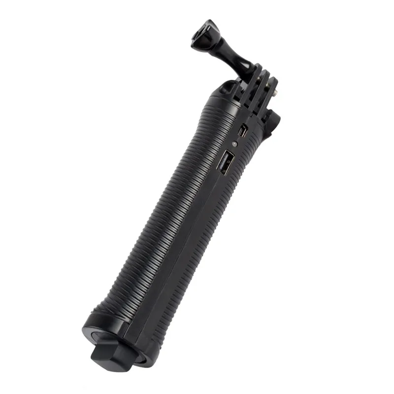 Новейший ручной монопод для селфи с аккумулятором 3300 мАч портативный зарядный