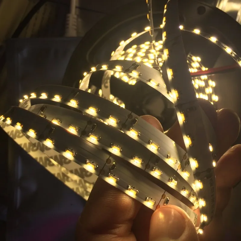 SMD 335 Светодиодная лента 60/120 светодиодов/м 5 м 12 В гибкий светодиодный ленточный светильник SMD335 холодный белый/теплый белый