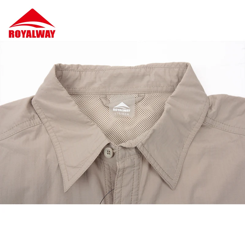 ROYALWAY Caping походные рубашки быстросохнущая дышащая УФ-защита 50+ Длинные рукава новое поступление# RIM7037CS