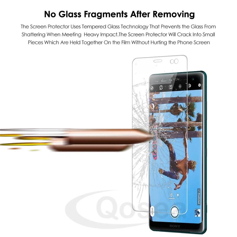 (2 упак.) телефон Экран протектор для sony Xperia XZ3 компактный защитная пленка из