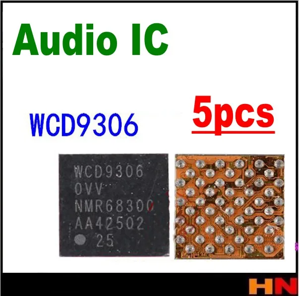 5 шт. WCD9306 аудио IC для Samsung I9200 I9505 Шлейфы мобильных телефонов  | Отзывы и видеообзор