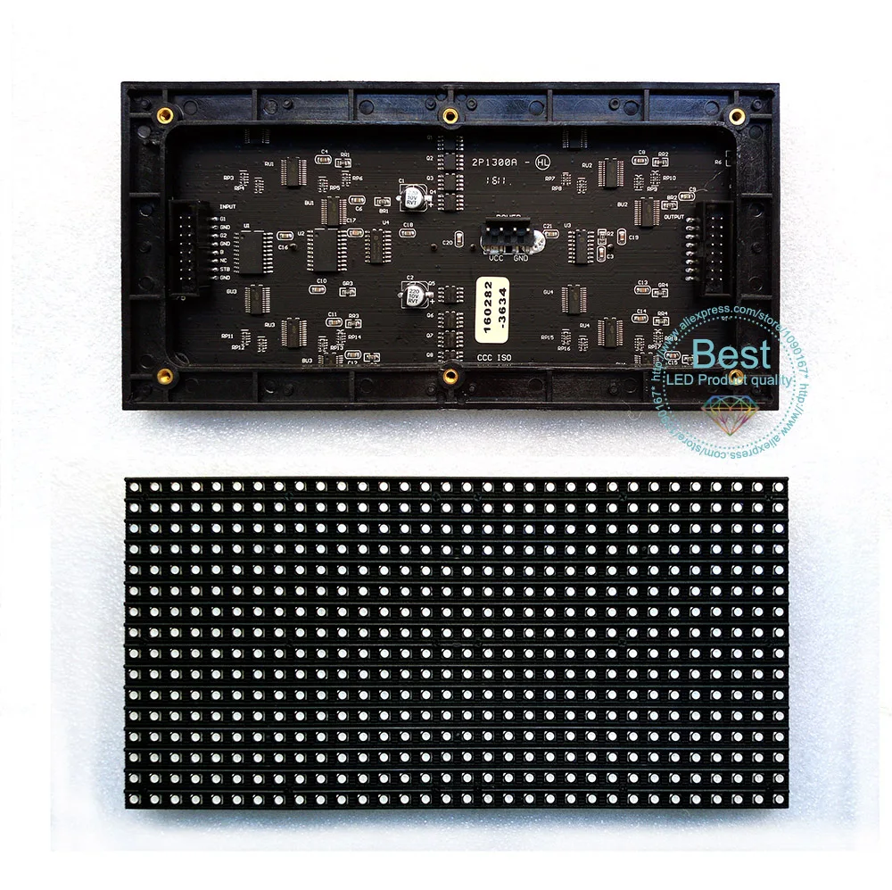 Полноцветный светодиодный модуль P6 для помещений SMD 3 в 1 RGB *** видеомодуль со ным