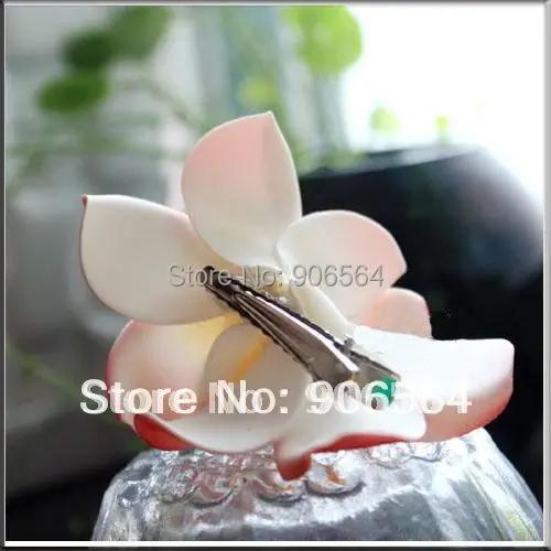 6 см несколько двухслойная пена Гавайский цветок Плюмерия Франгипани шпильки