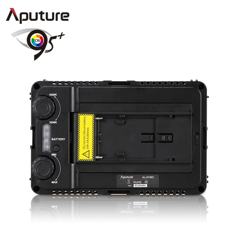 Aputure Amaran Новый AL H198 высокий CRI 95 + светодио дный светодиодная лапма для съемки