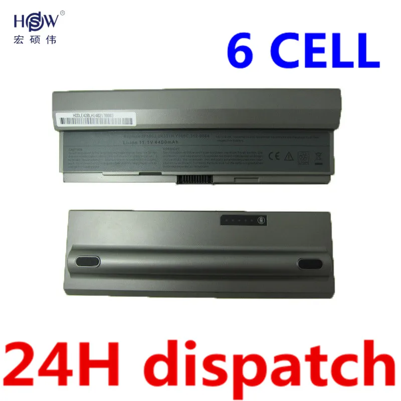 HSW новая сменная батарея для ноутбука dell Latitude E4200 E4200n R331H R640C R839C R840C R841C U444C W341C W343C W346C