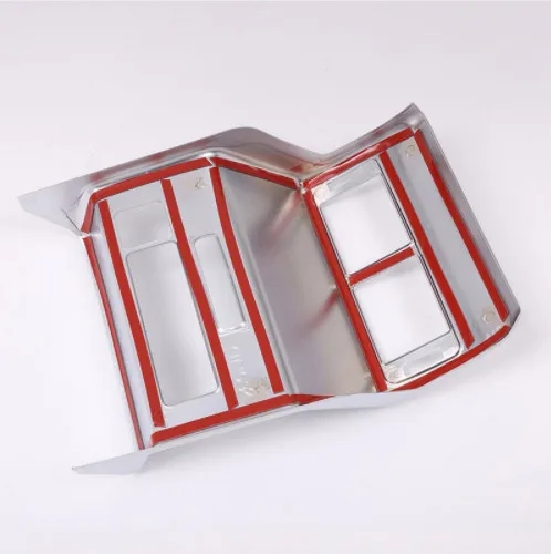 

Chrome Rear Row Air Conditioning Vent Outlet Frame Cover For Land Rover Range Rover Velar 2017 Styling Car Accessories