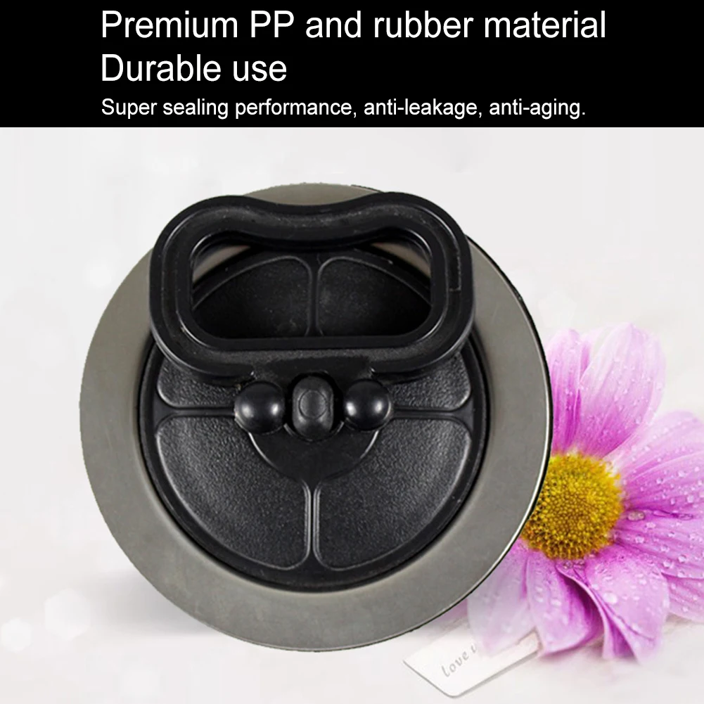 Затычка для раковины практичная с выдвижной ручкой анти-утечка ванной/кухонной