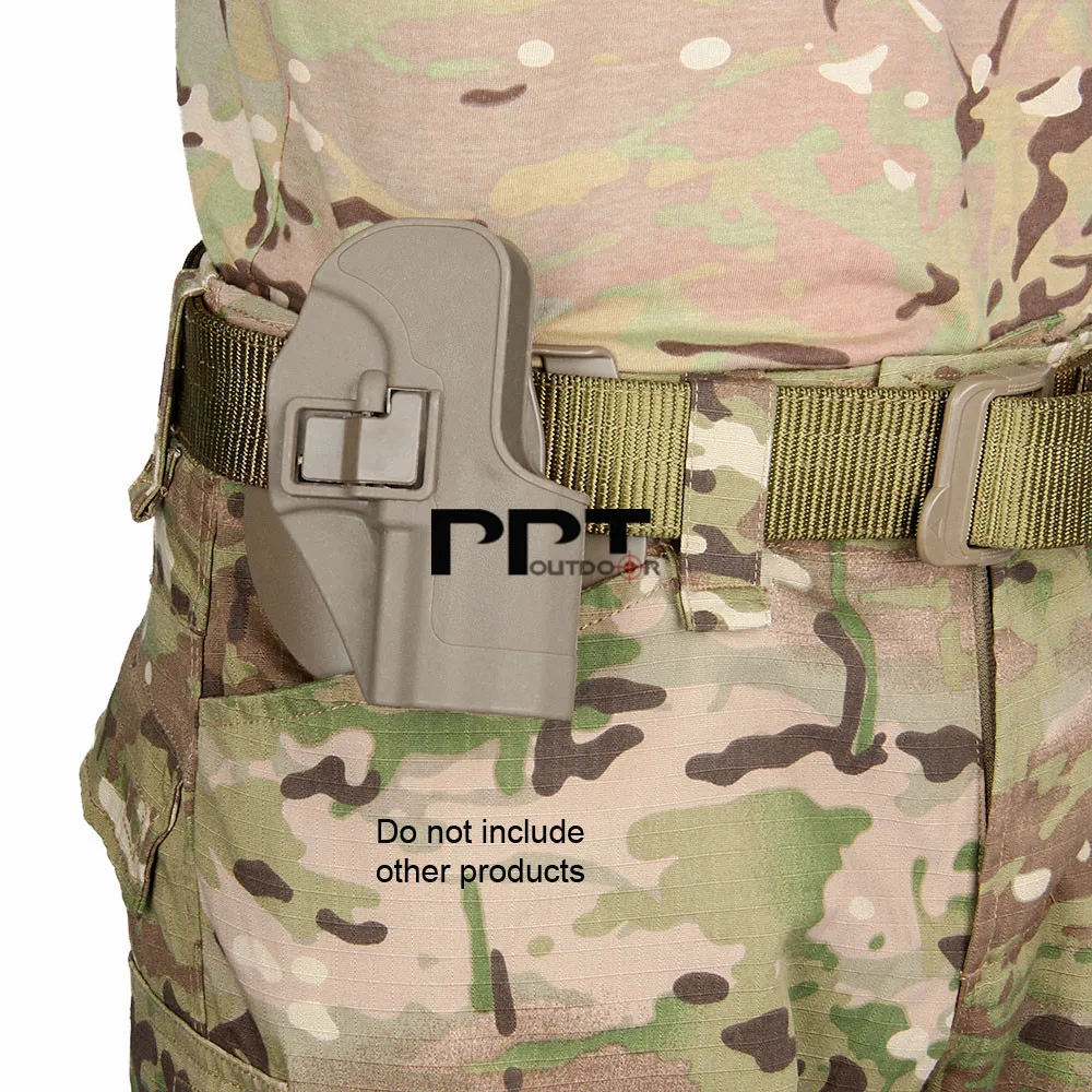 PPT Тактический USP/1911/M92/P226/G17 кобура для бедра из полимера/пистолета ног с Кобурой