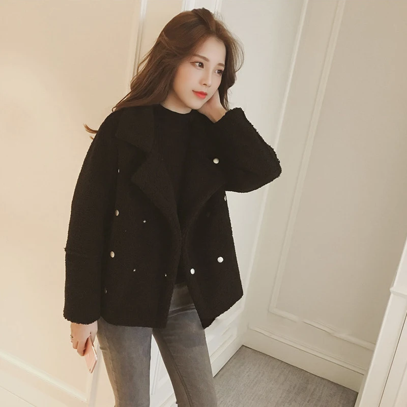Женская флисовая куртка veste femme осенняя Повседневная укороченная куртка-бомбер с
