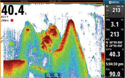 7-дюймовый Сенсорный экран Дисплей светодиодный Подсветка морской gps навигации боковой развертки аварийного спасения Встроенный Wi-Fi, Функция