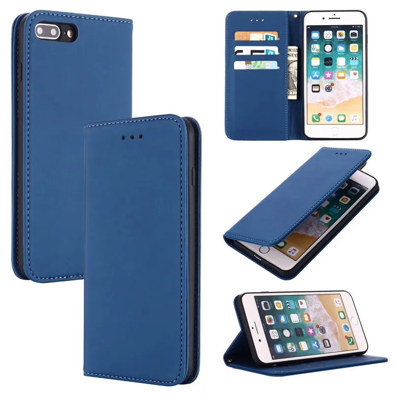 Для iphone 7 8 Plus Роскошный чехол футляр Футляр для телефона слоты карт Apple P