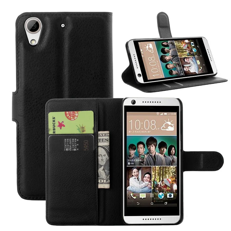Чехол HTC Desire кожа полиуретан откидной чехол для 626 стойка Wattet стиль с карта слот