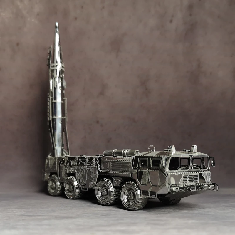 

Металлическая 3d-модель для сборки ракет NANYUAN I22211 DF-11, 2 листа, пазл, Классическая коллекция, игрушки «сделай сам», подарок, китайские военные