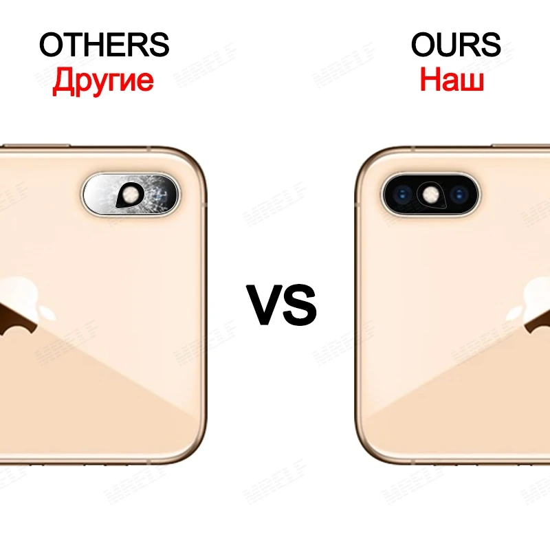 MRELF камера Len закаленное стекло для iPhone XS Max X S XR защита экрана на задней панели