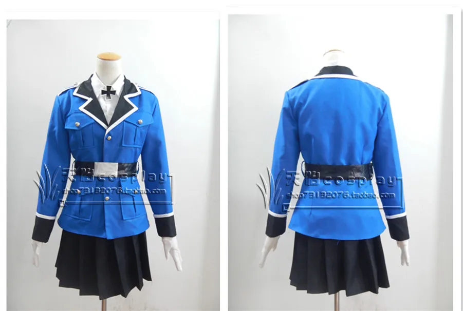 Женский костюм для косплея из АФА оси хеталия Пруссия 11|cosplay costume|female cosplayhetalia prussia |