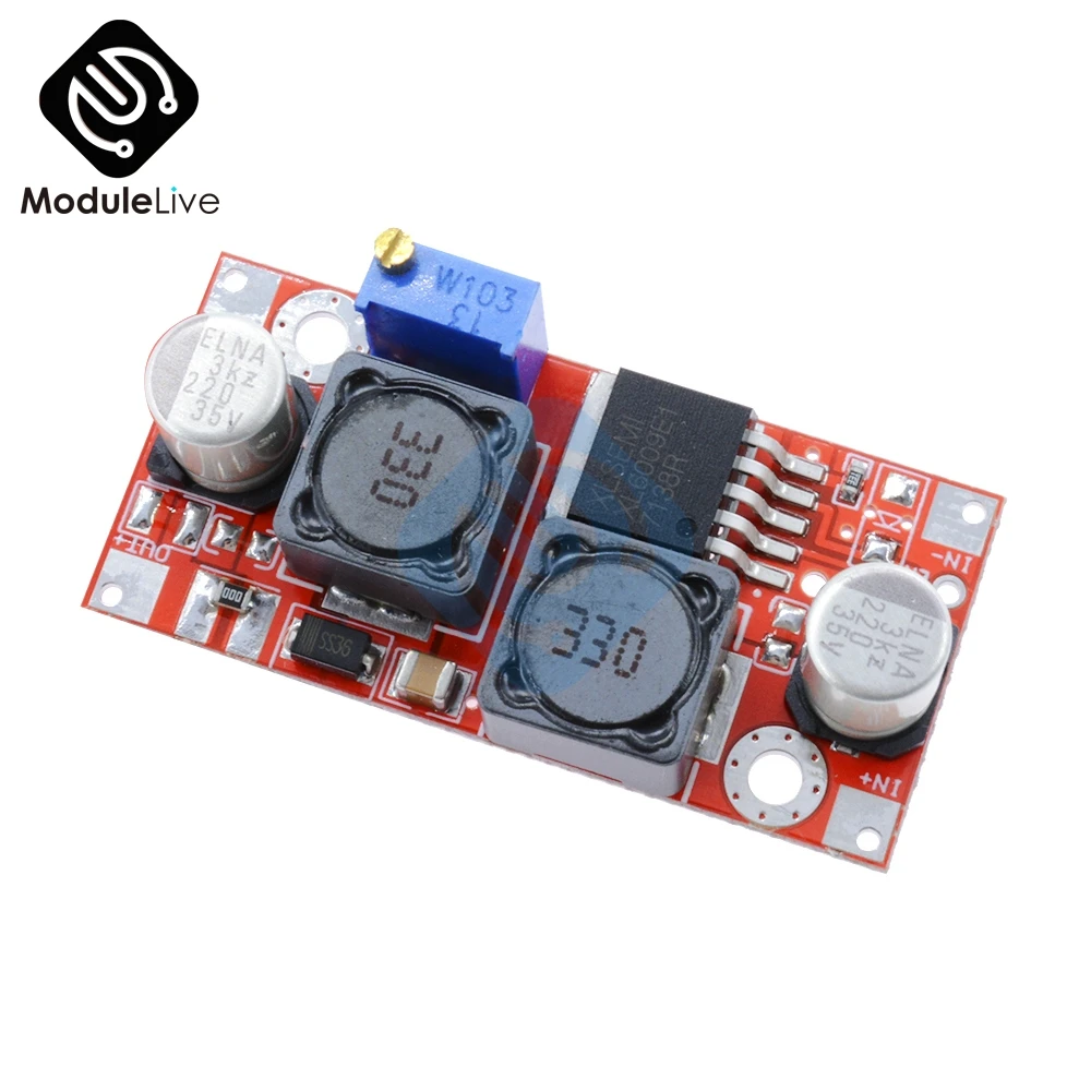 XL6009 Boost DC Регулируемый понижающий преобразователь модуль трансформатора