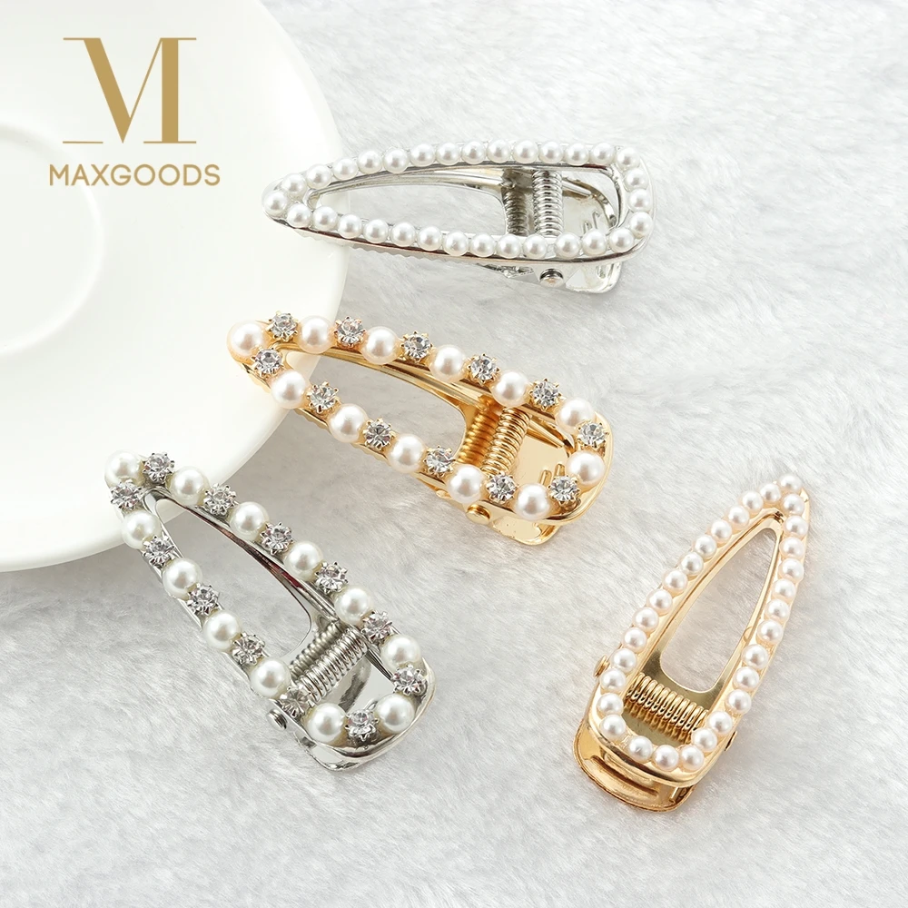 Модная заколка для волос с имитацией жемчуга Заколки женщин и девушек заколки