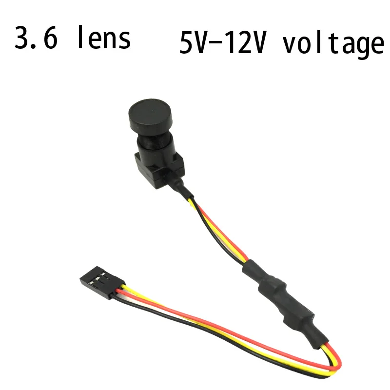 Широкоугольная мини камера 700TVL 3 6 мм PAL / NTSC формат FPV для гоночного дрона RC QAV250