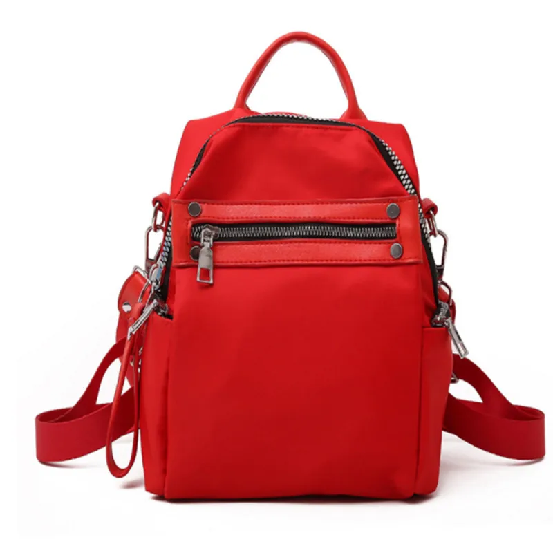 Популярные женские водонепроницаемые Рюкзаки из мягкого нейлона модная