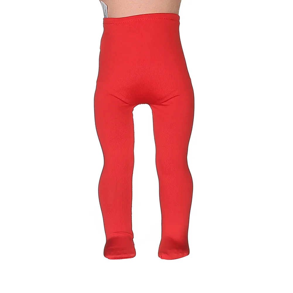 Красные леггинсы 2 вида облегающие штаны 18 дюймов одежда для американской куклы