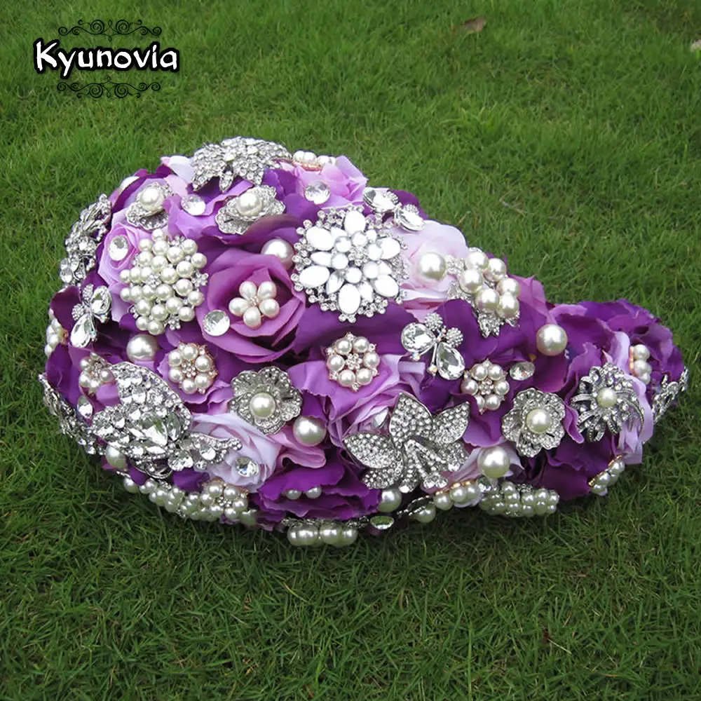 Винтажный Каскадный букет Kyunovia брошь-бабочка в форме капли альтернативный из