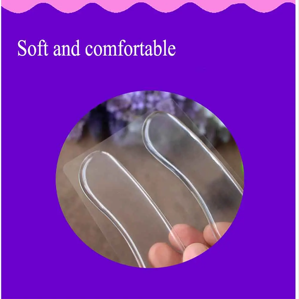 1 пара нескользящих гелевых мягких подушечек на пятке подкладочная Подушка