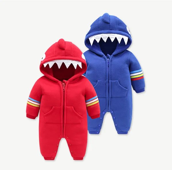 

new baby thick cotton jumpsuit Children climb clothes