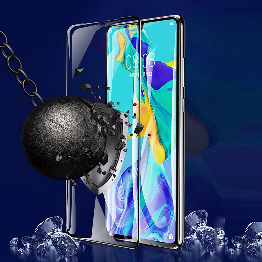 6D полное клеевое покрытие из закаленного стекла для huawei P30 Honor 10 Play View 20 Nova 3 3i mate 20 P20 Lite Pro Y9 защита экрана