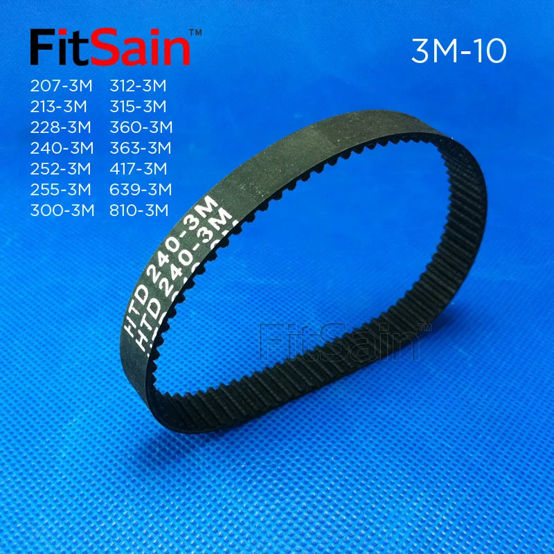 FitSain-3M шкив синхронного колеса 20 T: 40T 1:2 замедление зубчатого ремня полоса пропускания 10 отверстий 5/6/6,35/8
