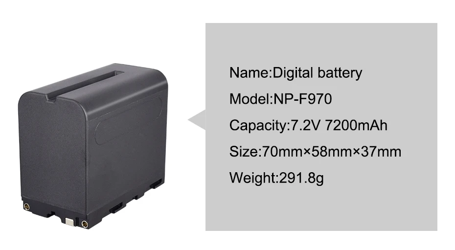 2 шт 7200mAh NP-F970 NP F970 аккумулятор+ 1 lcd более быстрое двойное зарядное устройство для SONY F960 F550 F970 F570 CCD-RV100