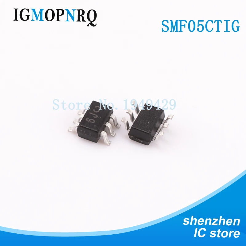 50 шт. SMF05CT1G SC70 6 SMF05 SMF05C SMD ESD SOT 23 suppressor /TVS diode 5 Line TVS Array new|diode array|smd diodediode smd |