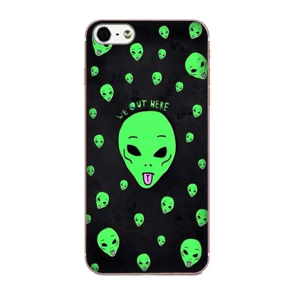 For Xiaomi Redmi Mi Note 7 8 9 SE Pro Lite Go Play Soft Protective Cover Case Skrillex Alien Head | Мобильные телефоны и