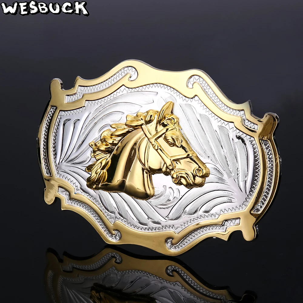 WesBuck брендовая одежда мужская пряжка для ремня металлическая ковбойская