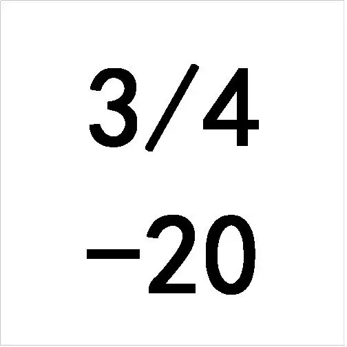 1 шт. 3/4-10 12 14 16 18 20 24 27 28 32 36 UNC UNS UNF UNEF HSS правый ручной кран TPI резьбы инструменты прессформы обработки 3/4" - Цвет: 20 UNEF