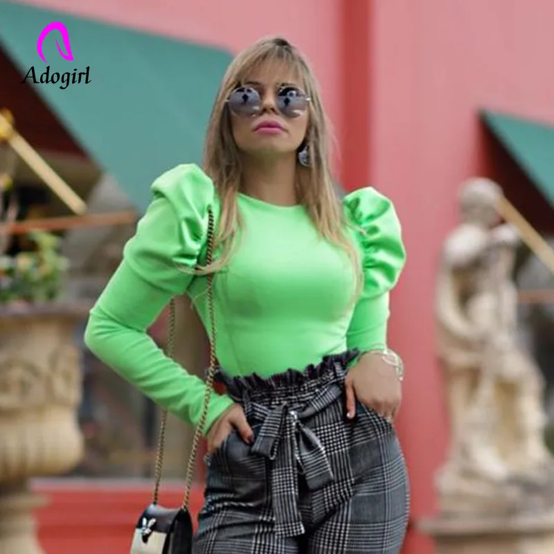 Adogirl элегантные топы с длинным рукавом телесного цвета высоким воротом