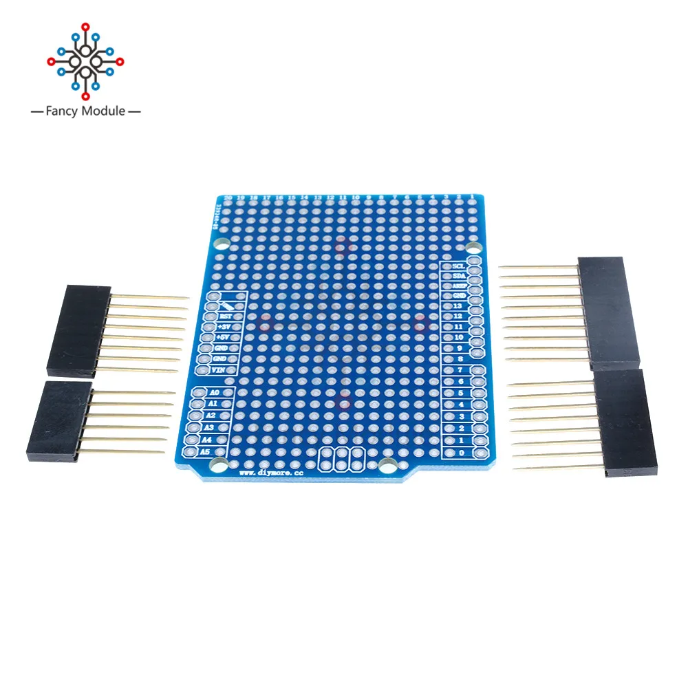 Прототип печатной платы для Arduino R3 ATMEGA328P макетная плата протощит DIY FR-4 шаг 2 54 мм