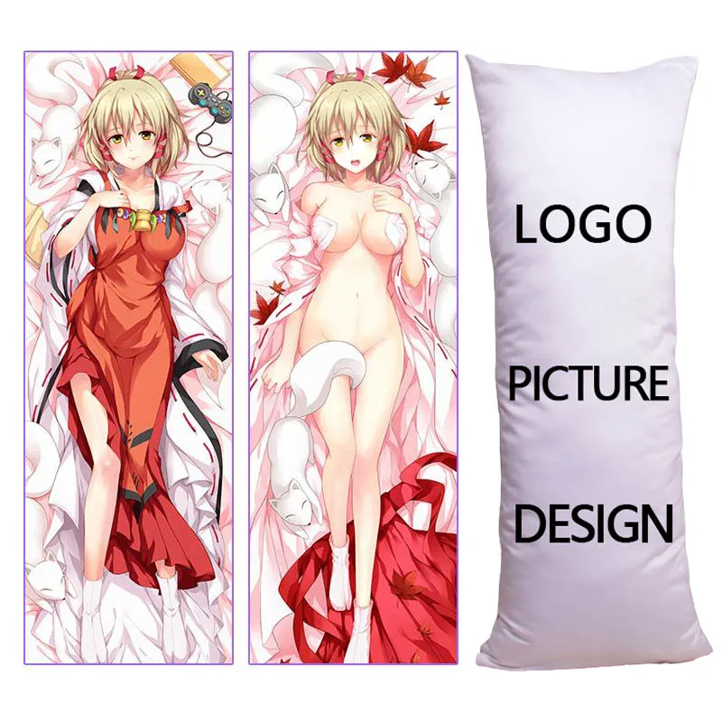 Pillow - YCDS002 Любовь лисы Аниме Dakimakura длинная подушка Большая жизнь Подушка обнимающая тело индивидуальный принт Свадьба для сна Прямая поставка - Цвет: Pillow - YCDS002