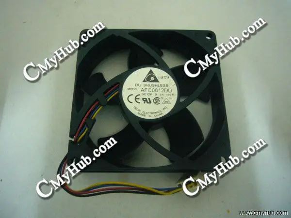 Для Delta AFC0812DD 5E1H 4M97 FHS A8020B S733 DC12V 0.75A 8 см 80 мм 80x80x20 4 контактный проводной охлаждающий