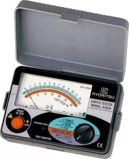 

KYORISTU 4102A Earthing resistance tester 0-12 / 0-120 / 0-1200ohm grounding voltage: 0 to 30V/AC (50/60 hz)