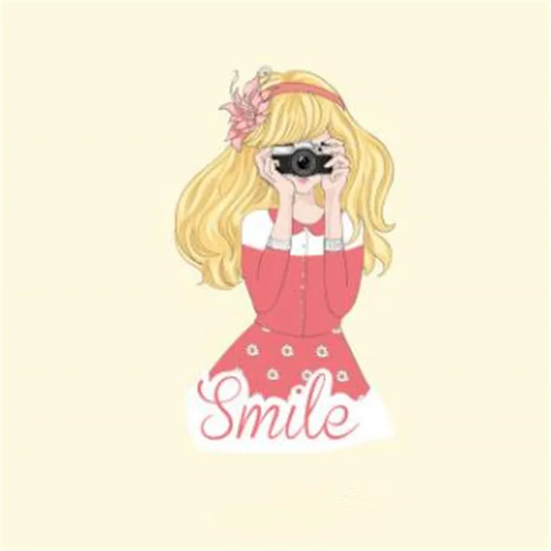 Футболка женская поделки ПВХ нашивка улыбка девушка для байкеров одежды