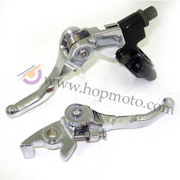 140cc 125cc 110cc BOSUER PIT DIRT BIKE хромированные складные тормозные рычаги сцепления для 7/" бар ATOMIK DHZ ORION